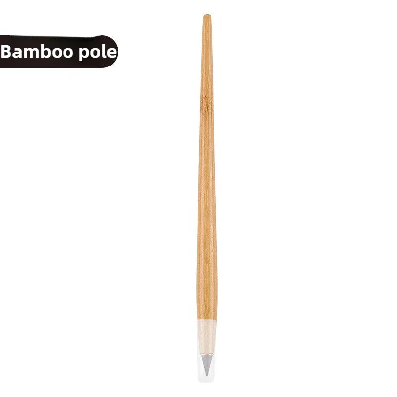 Wooden Eternal Pencil No Sharpening Unbreakable for Kids Endless Writing Sketching Art Office School Supplies Stationery