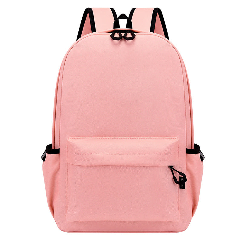 Kids Colourful Oxford School Backpack – Breathable Lightweight Bag for Boys & Girls (S/L/XL)