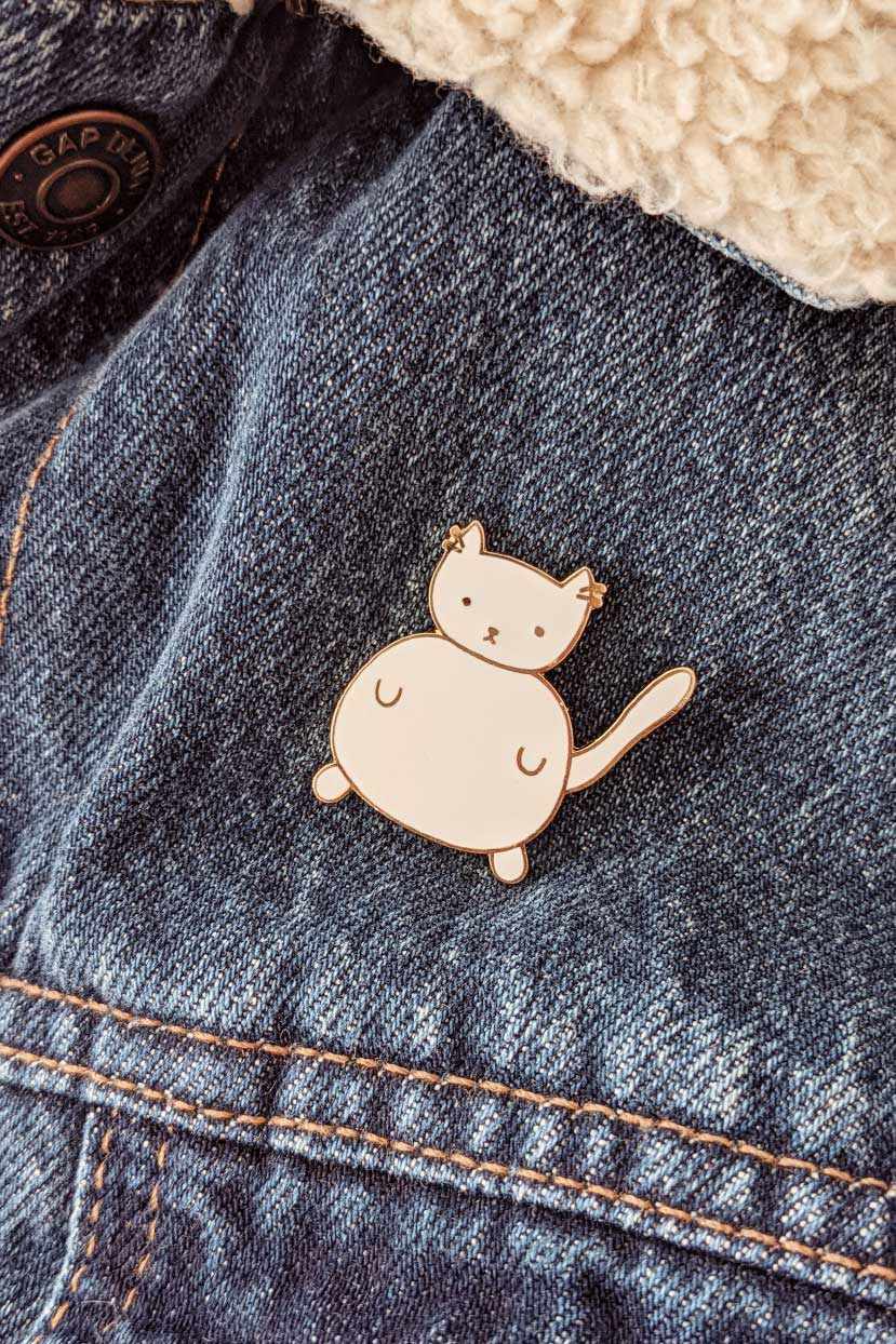 Charlotte Enamel Pin