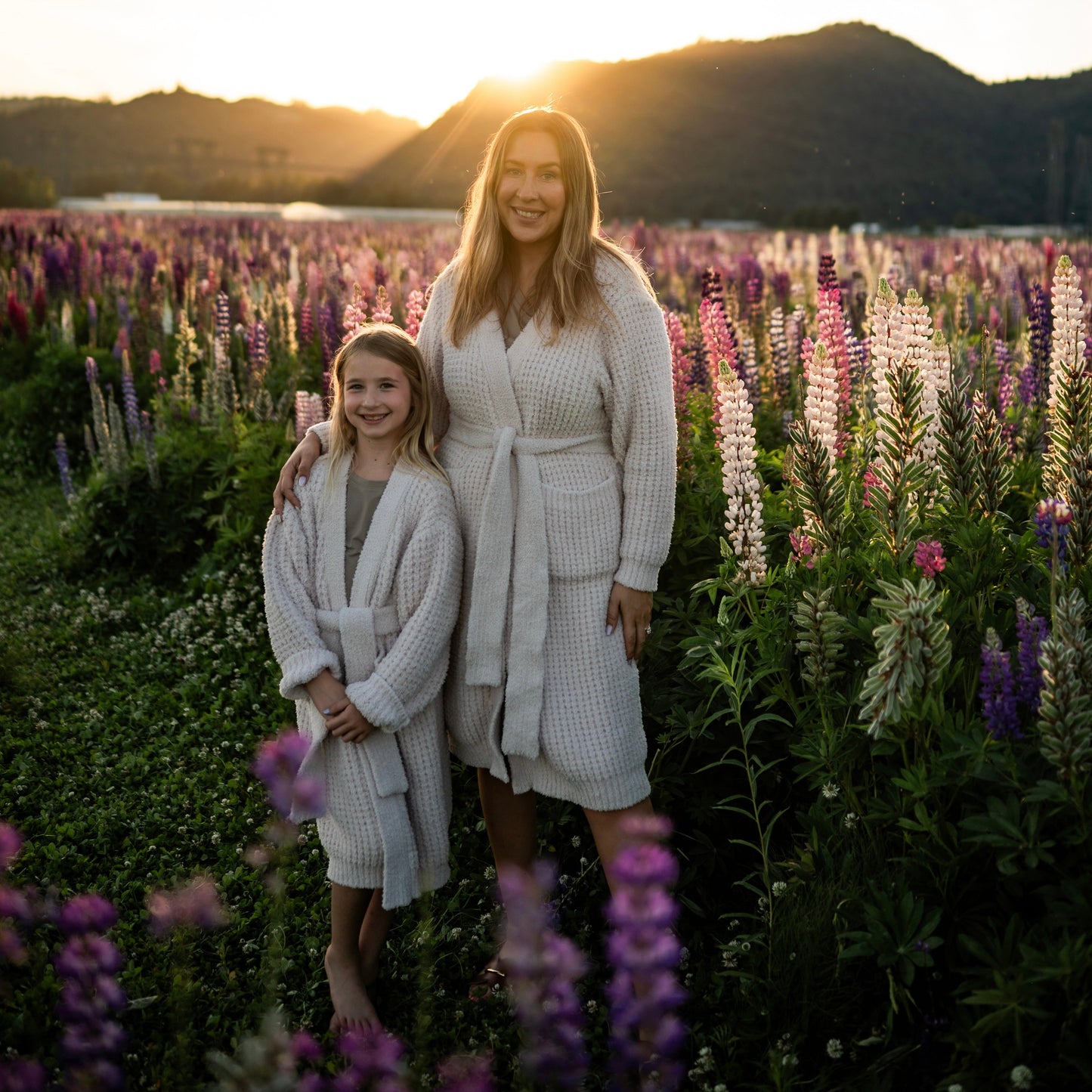 Ladies Waffle Robes