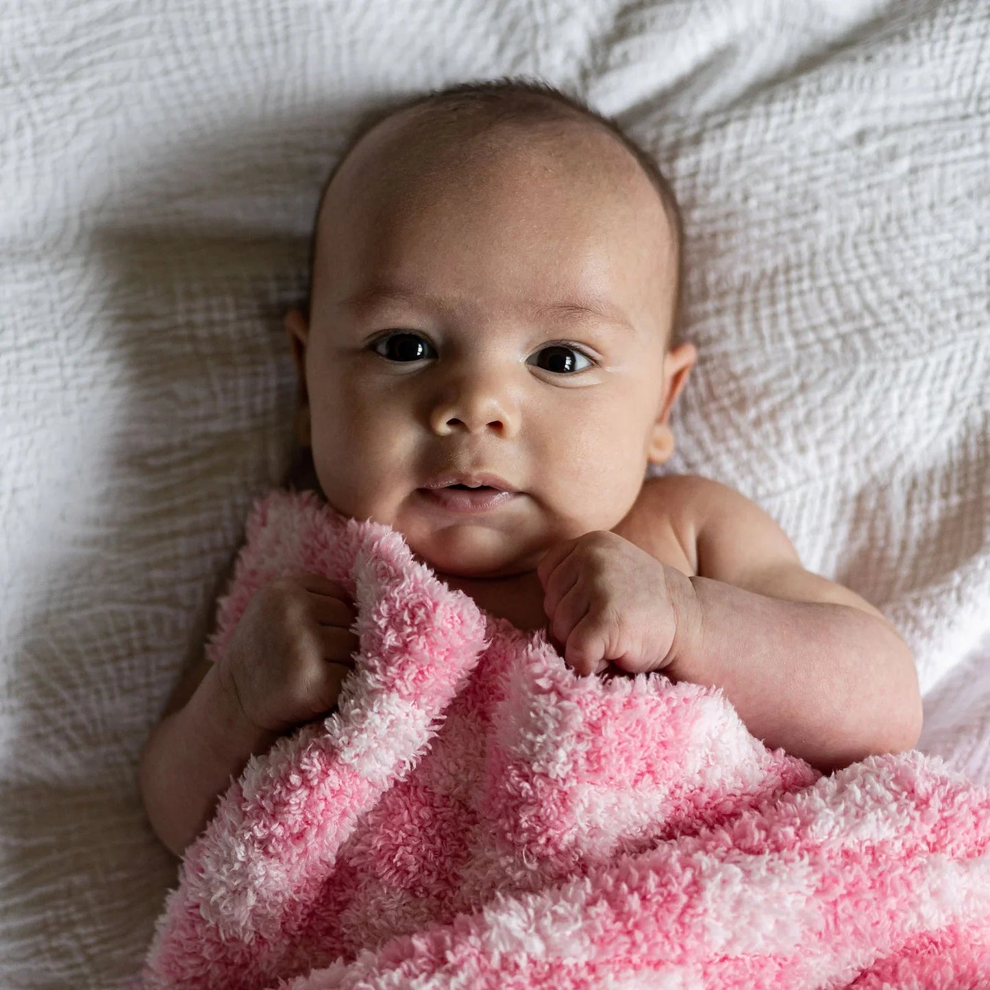 Cotton Candy Check Print Lovey