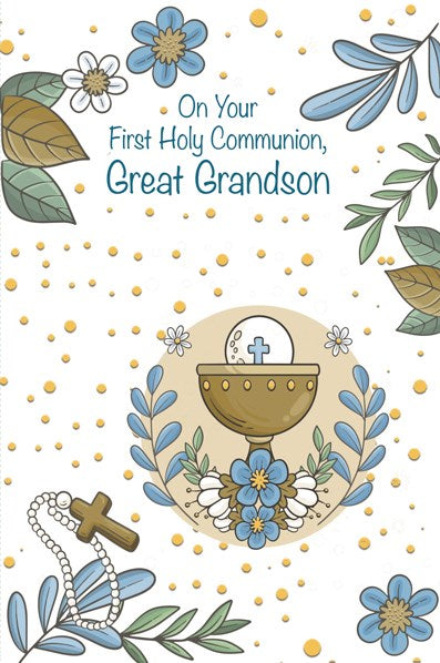 Great Grandson First Communion