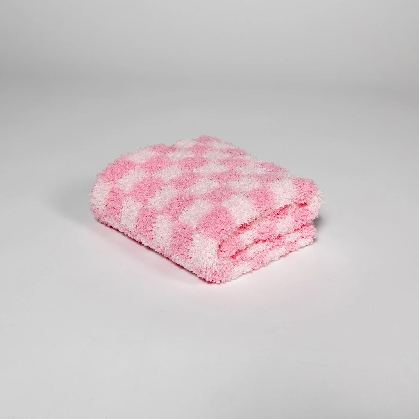 Cotton Candy Check Print Lovey