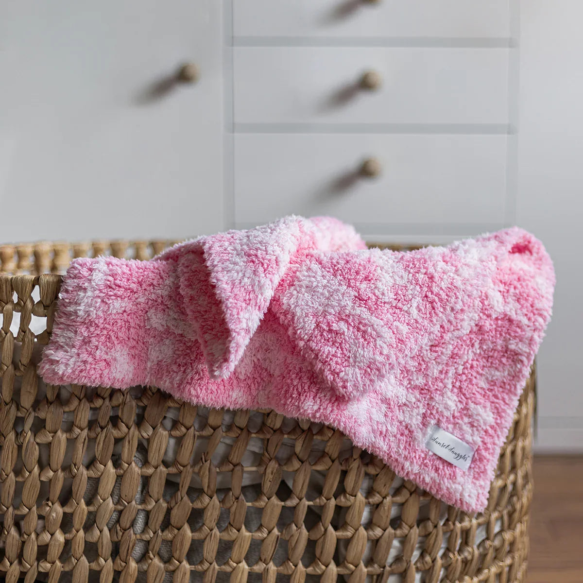 Cotton Candy Fairy Garden Print Lovey