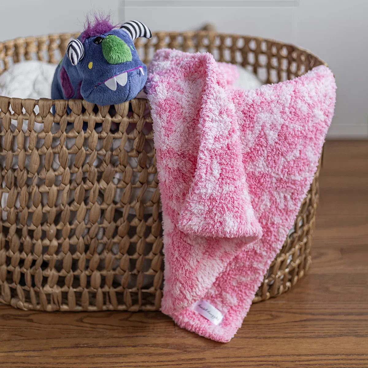 Cotton Candy Fairy Garden Print Lovey