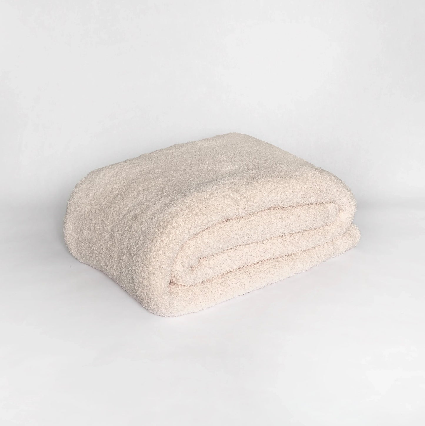 Primrose Pink Solid Double Layered Print Extended Throw