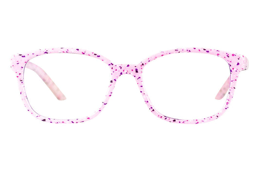 Blue Light Glasses - Comedian | Terrazzo Pink