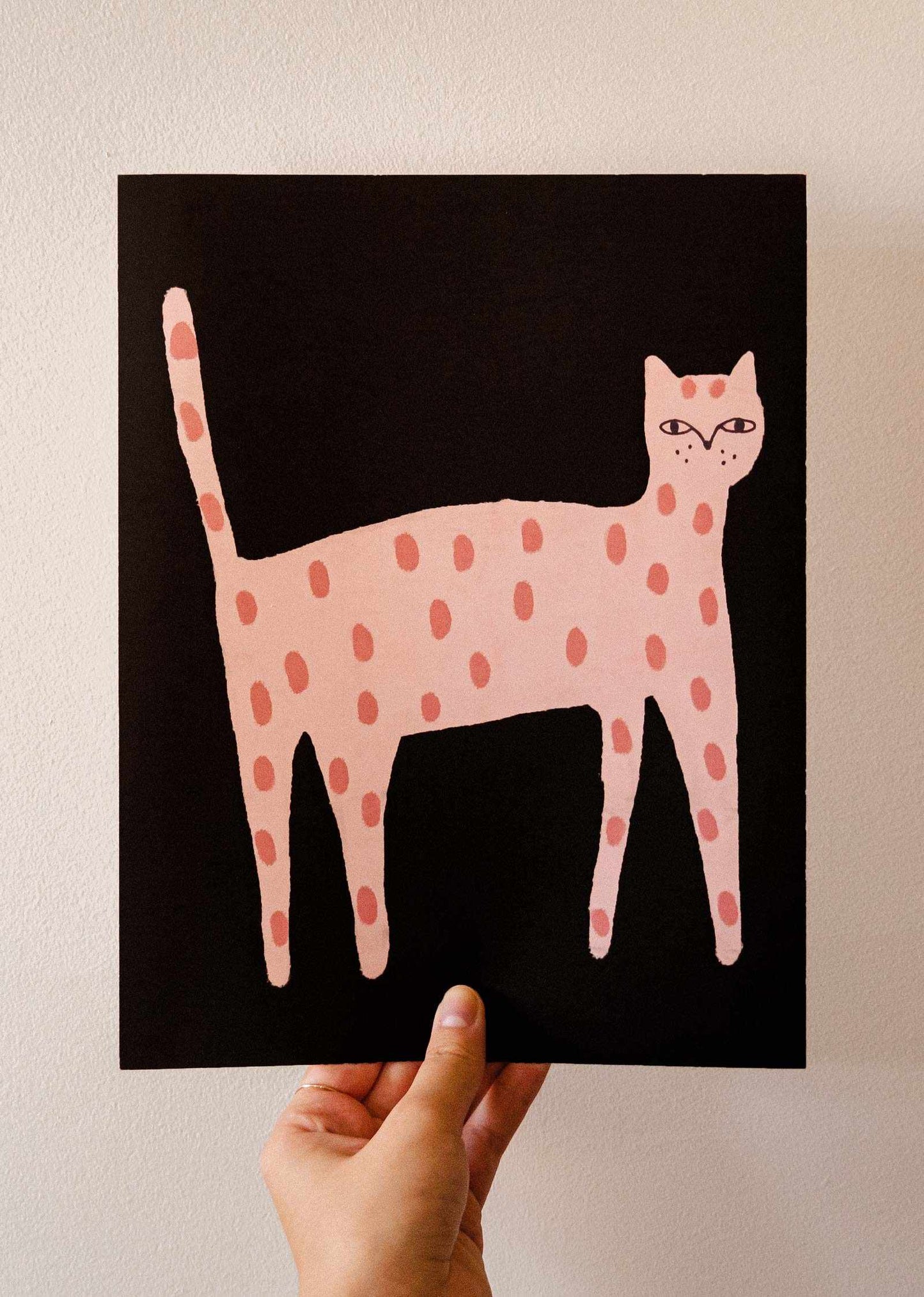 Playful Cat Art Print