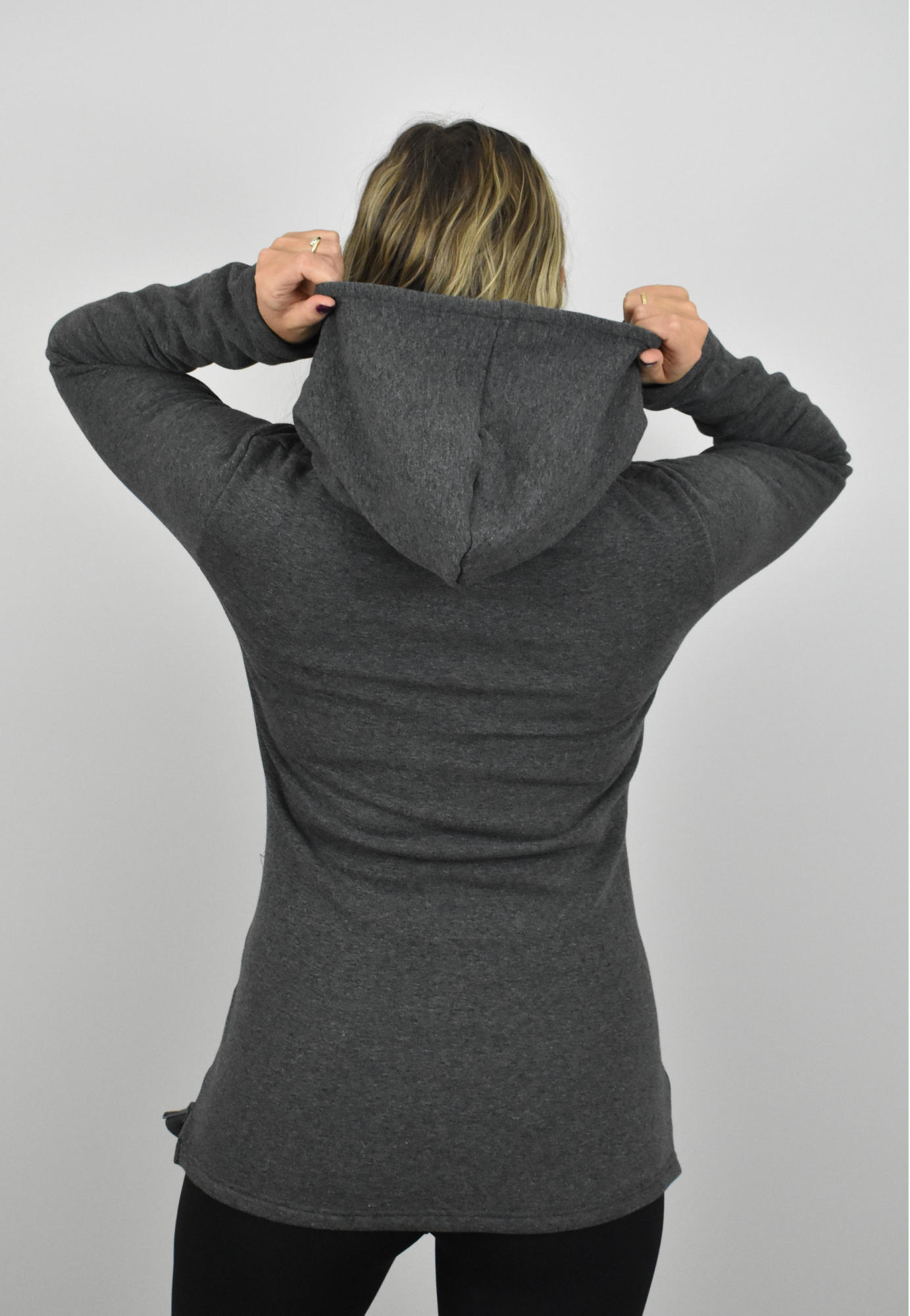 Frankie Fleece Lined Maternity and Nursing Hoodie