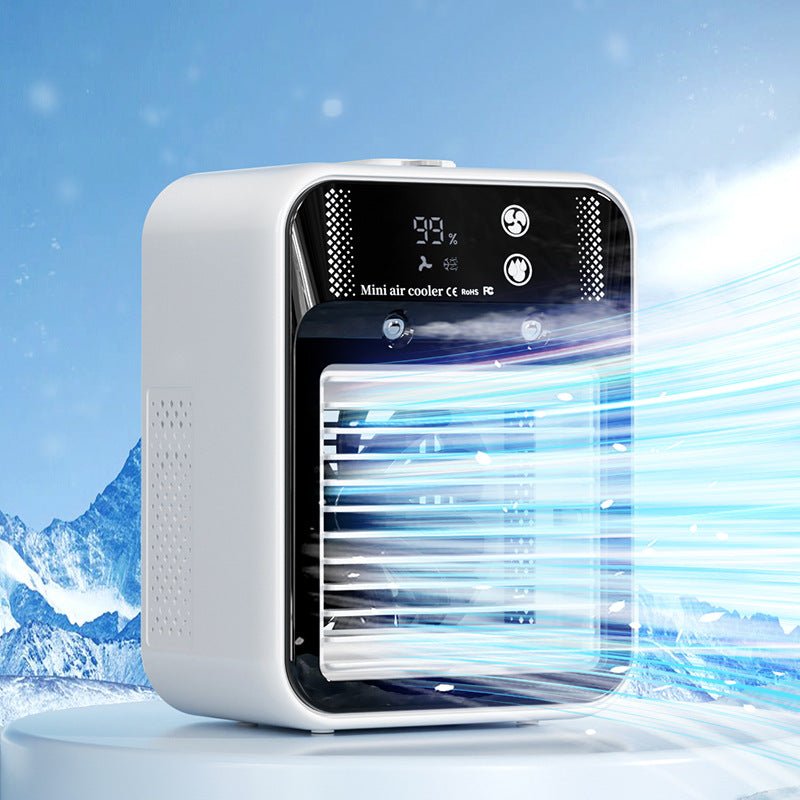 Air Conditioner Air Cooler Fan Water Cooling Fan Air Conditioning For Room Office Portable Air Conditioner Cars - Regalo ShopACCJCJYD177061602BYIvory WhiteDigital display L8Air Conditioner Air Cooler Fan Water Cooling Fan Air Conditioning For Room Office Portable Air Conditioner Cars
