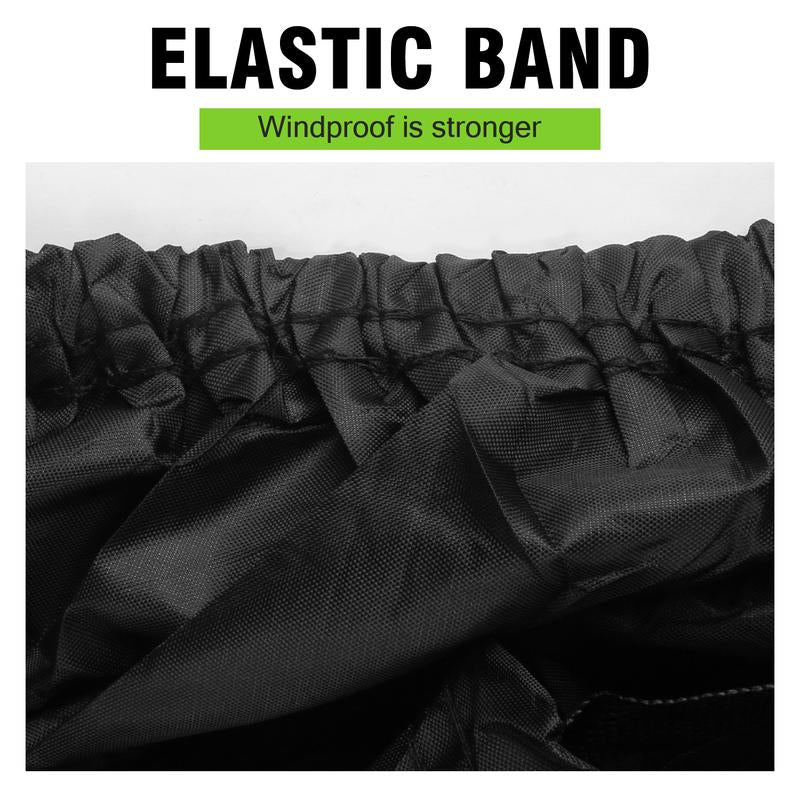 All-Weather Reflective Car Cover, Sun UV Rain Snow, Oxford Cloth Outdoor Car Cover, Fit for SUV (15.9-16.7FT) - Black