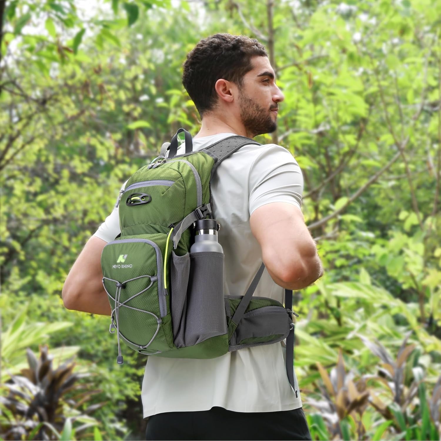 Hydration Backpack, Hydration Pack, Insulated Hiking Backpack with Water Bladder 3L for Hiking Cycling Running Biking Camping