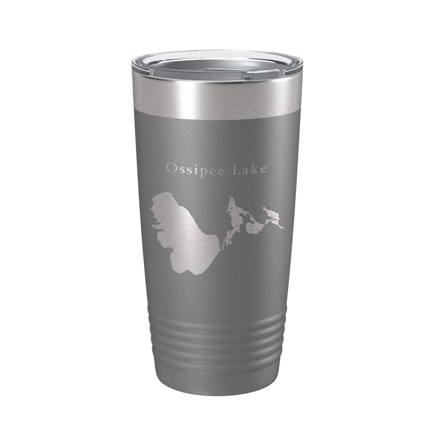 Ossipee Lake Map Tumbler Travel Mug Insulated Laser Engraved Coffee Cup New Hampshire 20 oz
