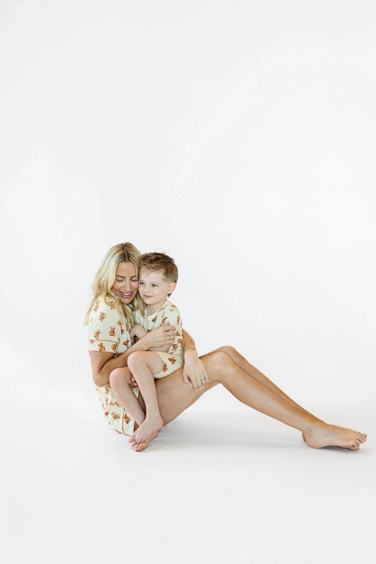 Kids Teddy Bear Pajama Shorts