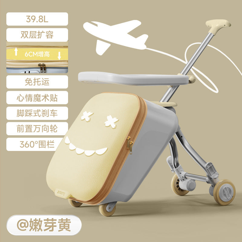 Luggage Children's Riding And Boarding Machine Trolley Case