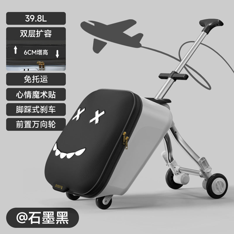 Luggage Children's Riding And Boarding Machine Trolley Case