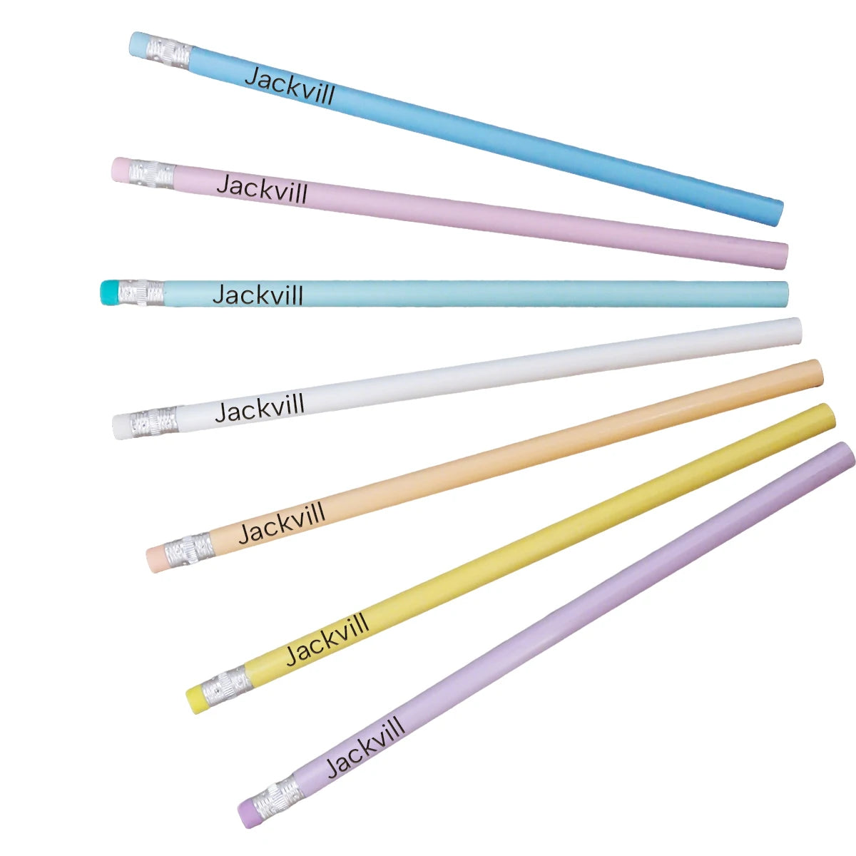 Custom Text Pencils,Personalized Pencils For Kids,Customizable Cute Pencils,Back To School Supplies,Gifts For Friends,Cute