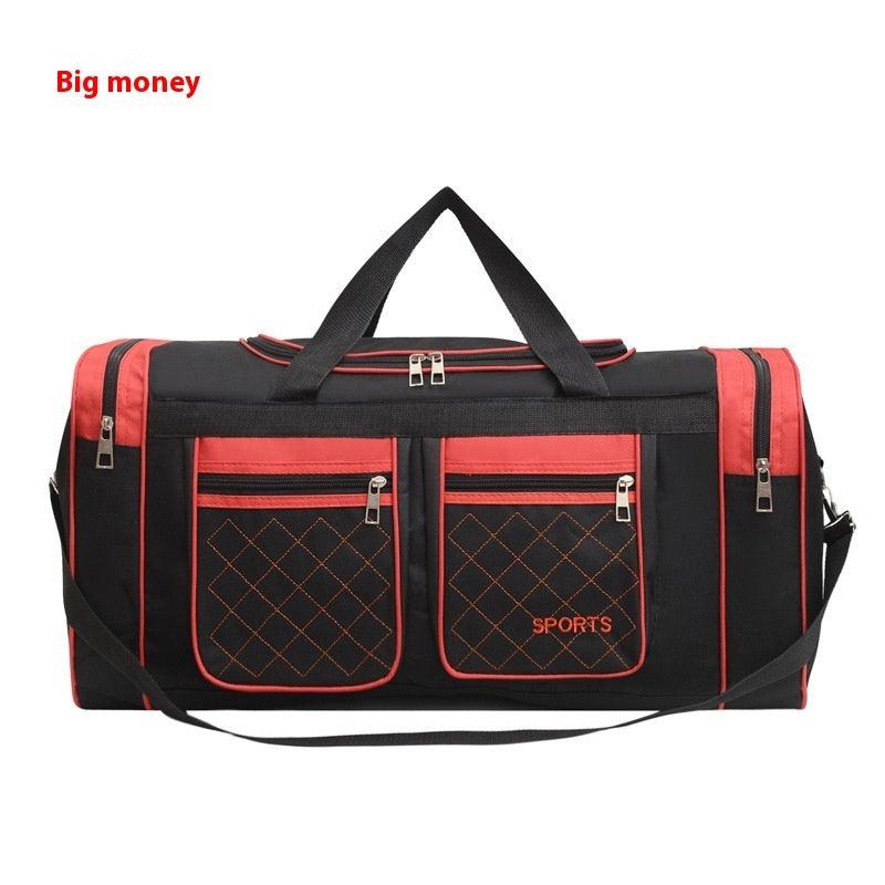 Waterproof Sports Duffel Bag Large Travel Gym Bag for Business trips with Multiple Pockets