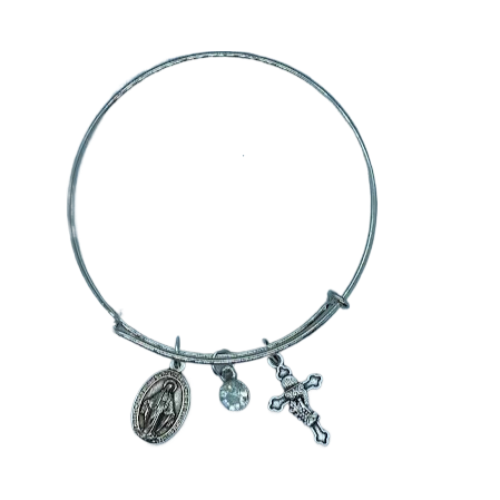 First Communion Adjustable Bracelet