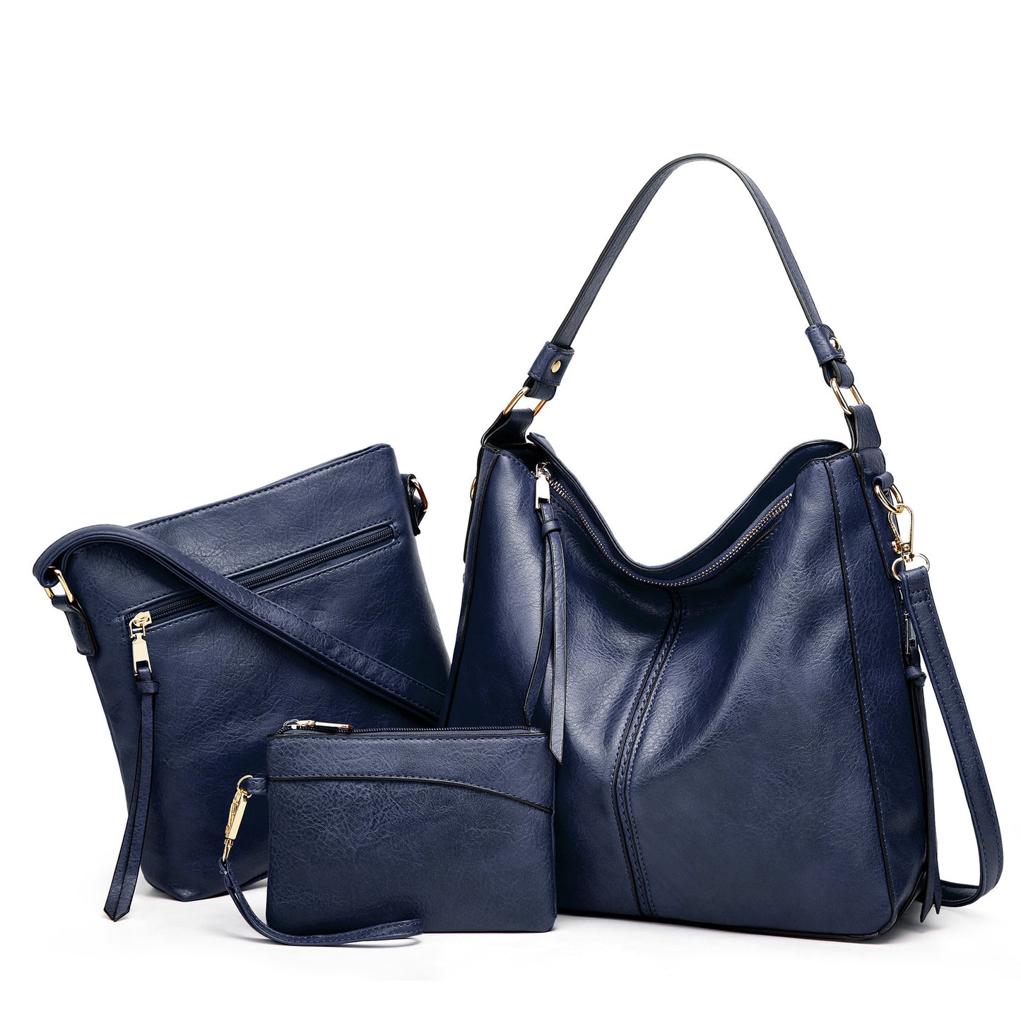 Soft leather large-capacity women's bag, tote bun mother bag
