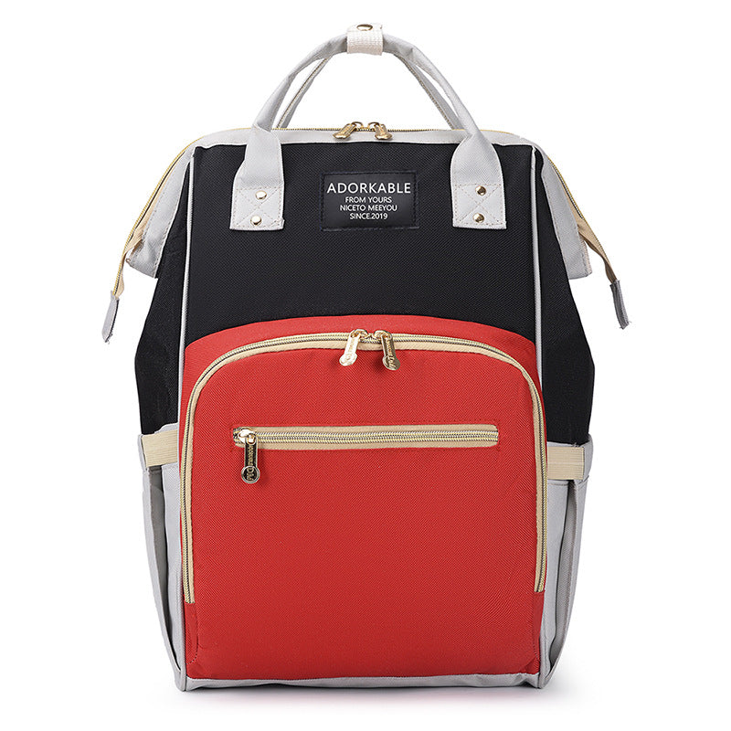 Backpack Lightweight Baby Diaper Bag Upgrade Large Capacity Wet and Dry Baby Products Pack