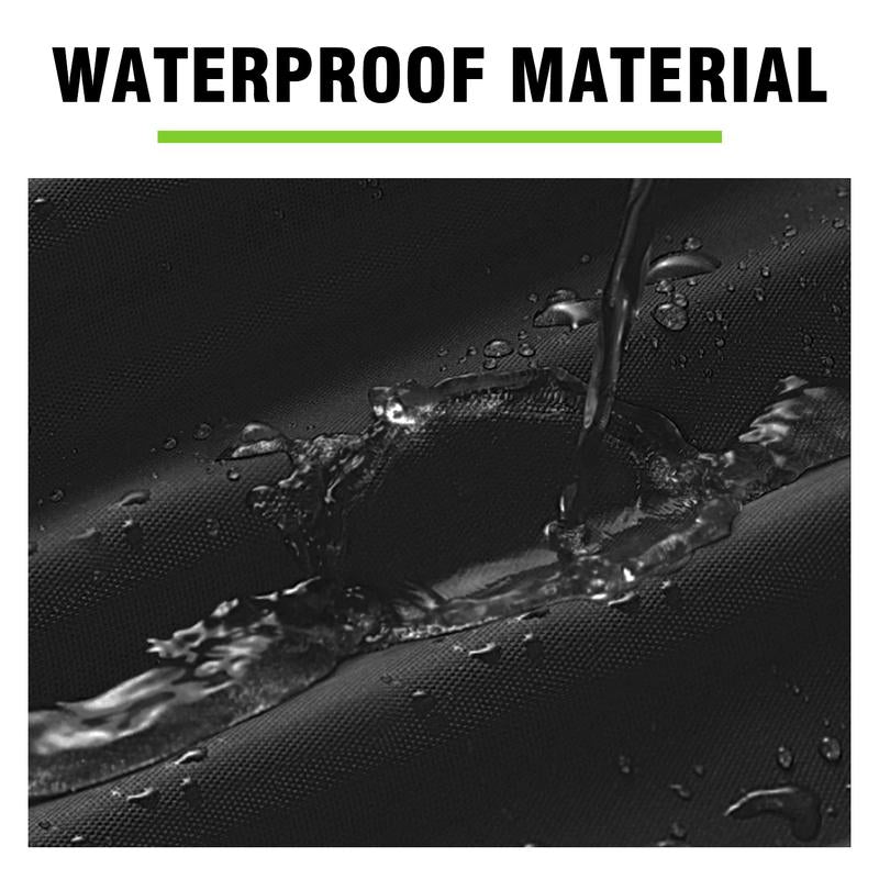 All-Weather Reflective Car Cover, Sun UV Rain Snow, Oxford Cloth Outdoor Car Cover, Fit for SUV (15.9-16.7FT) - Black