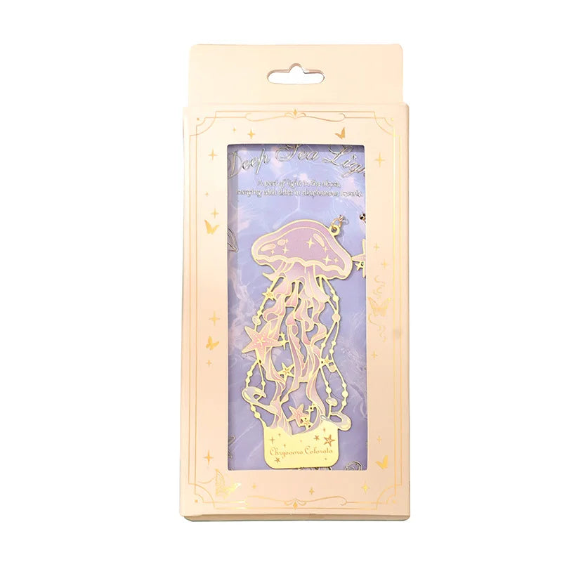 Hollow Metal Bookmark Ocean-Themed Metal Bookmark Creative Bookmark Unique For Art Enthusiasts School Supplies Reading