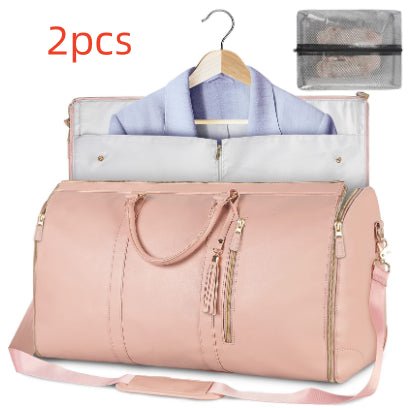Large Capacity Travel Duffle Bag Women's Handbag Folding Suit Bag Waterproof Clothes Totes - Regalo ShopBagsCJCJYD178193709IRSet1cd3885d8ce82a7f09331d09a83f5198a