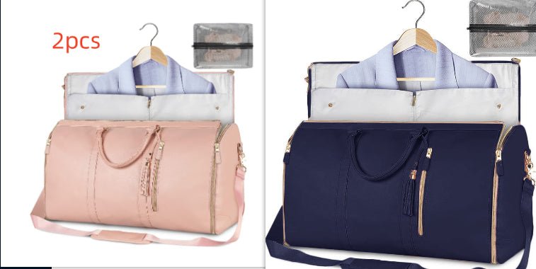 Large Capacity Travel Duffle Bag Women's Handbag Folding Suit Bag Waterproof Clothes Totes - Regalo ShopBagsCJCJYD178193721UFSet13add0713e2b74f6088054658472d509a9
