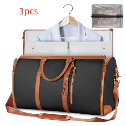 Large Capacity Travel Duffle Bag Women's Handbag Folding Suit Bag Waterproof Clothes Totes - Regalo ShopBagsCJCJYD178193730DWSet22a6c39bd688c0330745069b3e2c186388