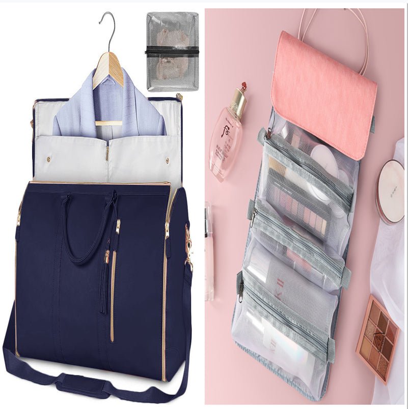 Large Capacity Travel Duffle Bag Women's Handbag Folding Suit Bag Waterproof Clothes Totes - Regalo ShopBagsCJCJYD178193746TGSet3968dae550293f57bfd5cf40738934638d