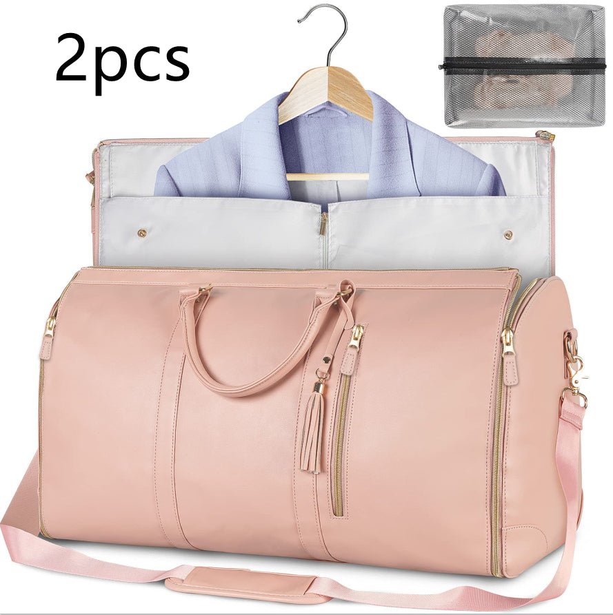Large Capacity Travel Duffle Bag Women's Handbag Folding Suit Bag Waterproof Clothes Totes - Regalo ShopBagsCJCJYD178193748VESet419386790f15163d7c443ad853762ac4ef