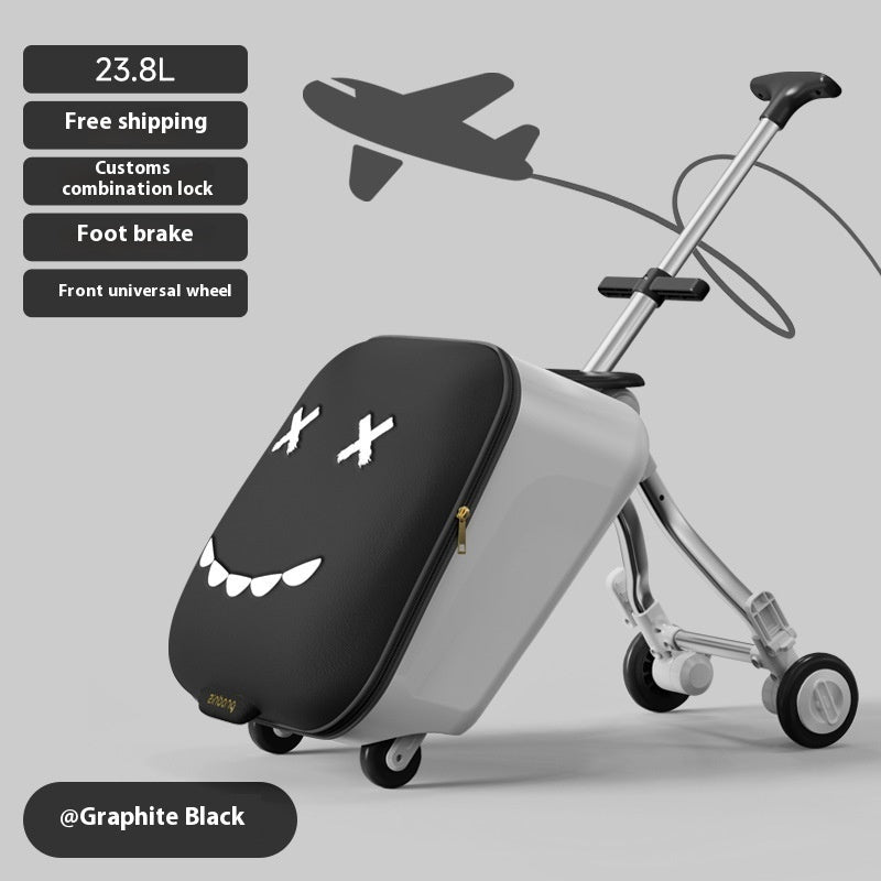 Luggage Children's Riding And Boarding Machine Trolley Case - Regalo ShopBagsCJCJYD228095412LOGraphite Black 23.8L42x33x45cmd55857fa3e13ab1a816b14461fa6db10