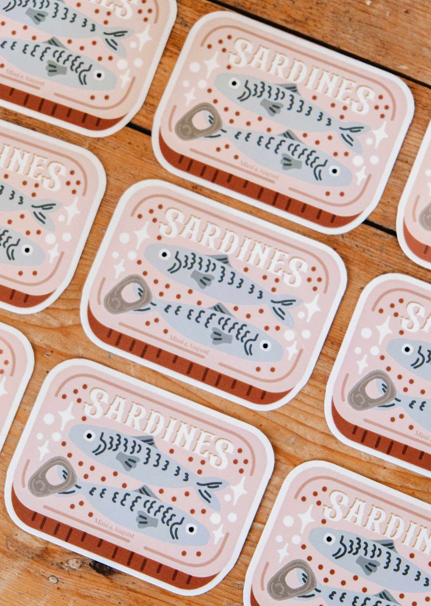 Cozy Sardines - Vinyl Sticker