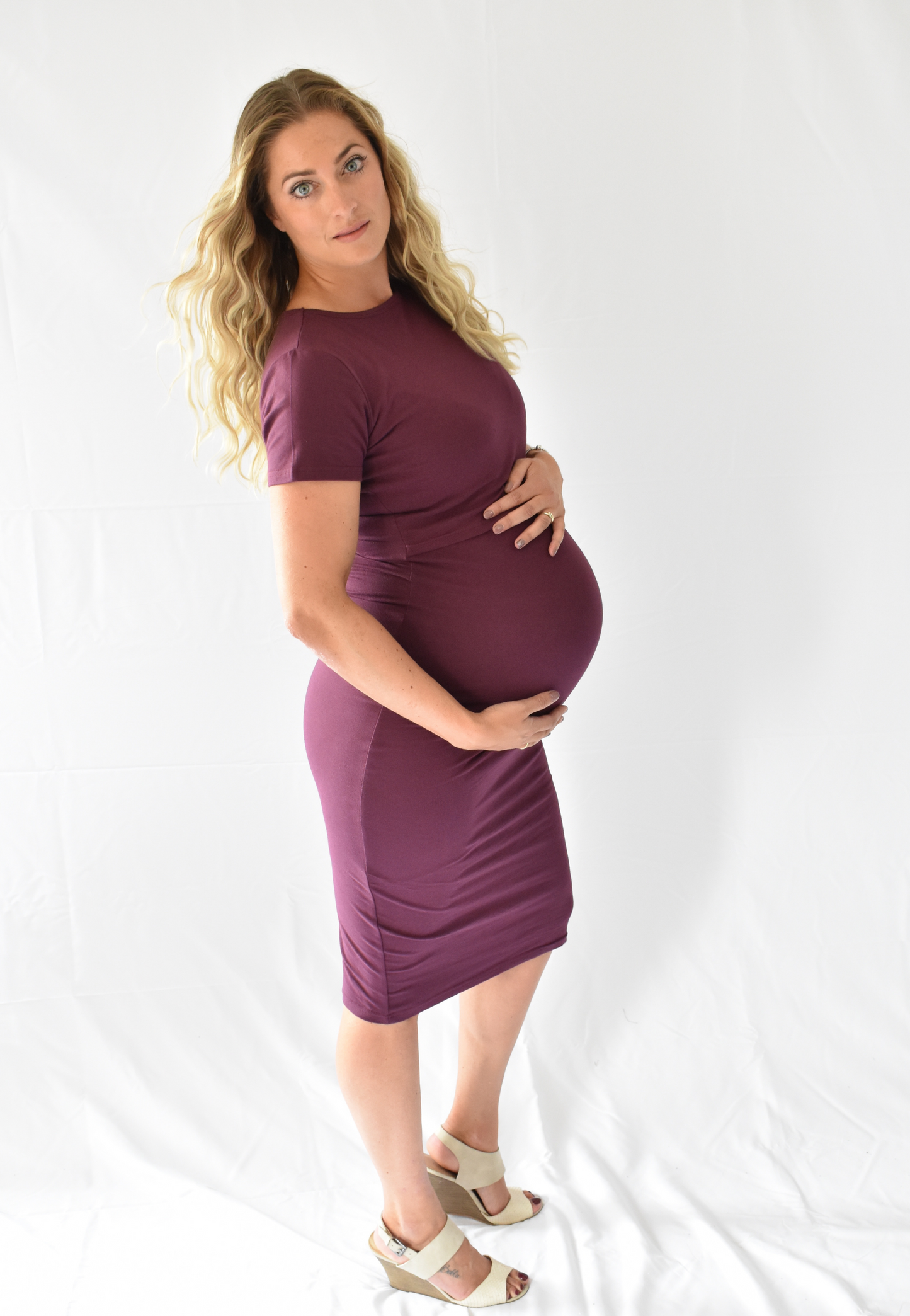 Terri Tee Shirt Maternity and Nursing Dress