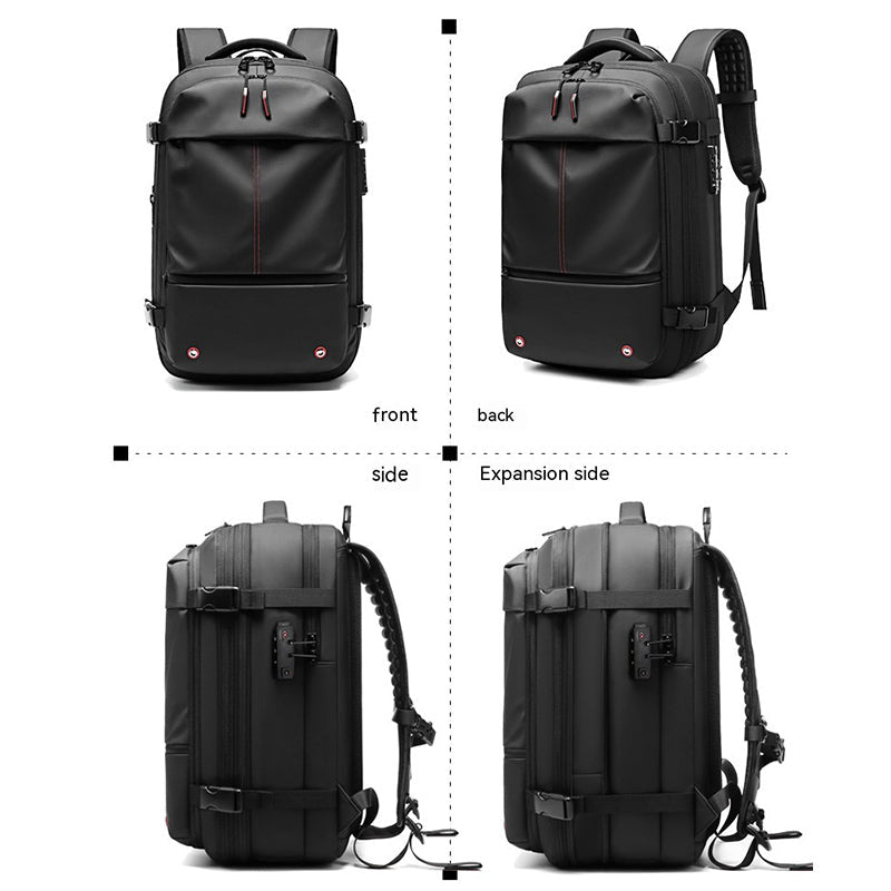 Travel Backpack Men's Business Multifunction Computer Bag Vacuum Compression Large-capacity Backpack - Regalo ShopBagsCJCJNS195860303CXBlack19 Inchda481213599b19e2f0693cdac2d90222