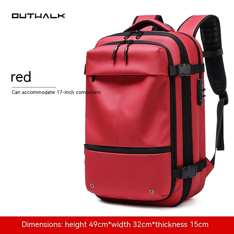 Travel Backpack Men's Business Multifunction Computer Bag Vacuum Compression Large-capacity Backpack - Regalo ShopBagsCJCJNS195860307GTArmy Green19 Inch3985ff1678d2b66bf31ee4acfabda1bd