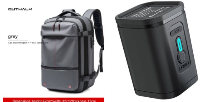 Travel Backpack Men's Business Multifunction Computer Bag Vacuum Compression Large-capacity Backpack - Regalo ShopBagsCJCJNS195860312LOSet619 Inch8ab95c85626e5614175c3ac2d845b440