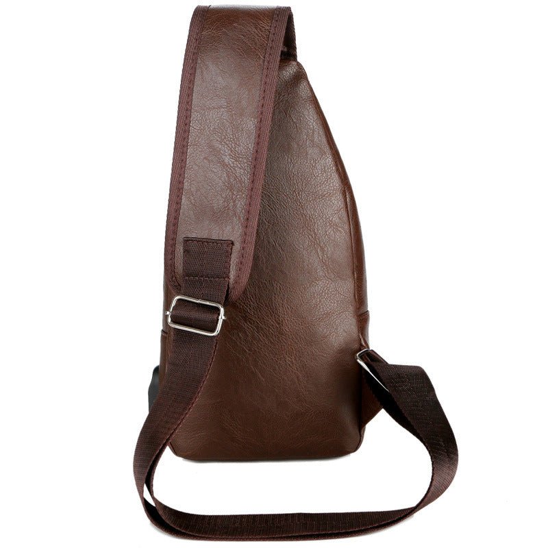 USB Portable Charging Chest Bag Messenger Bag - Regalo ShopBagsCJCJBHNSYB00085-Dark brownDark brownf37b7ba6f69bd0821de6850a4534a778