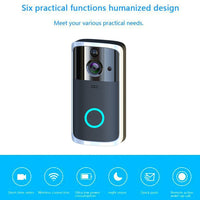 WiFi Video Doorbell Camera - Regalo ShopCameraCJCJJSAQMD00007-BlackBlackWiFi Video Doorbell Camera