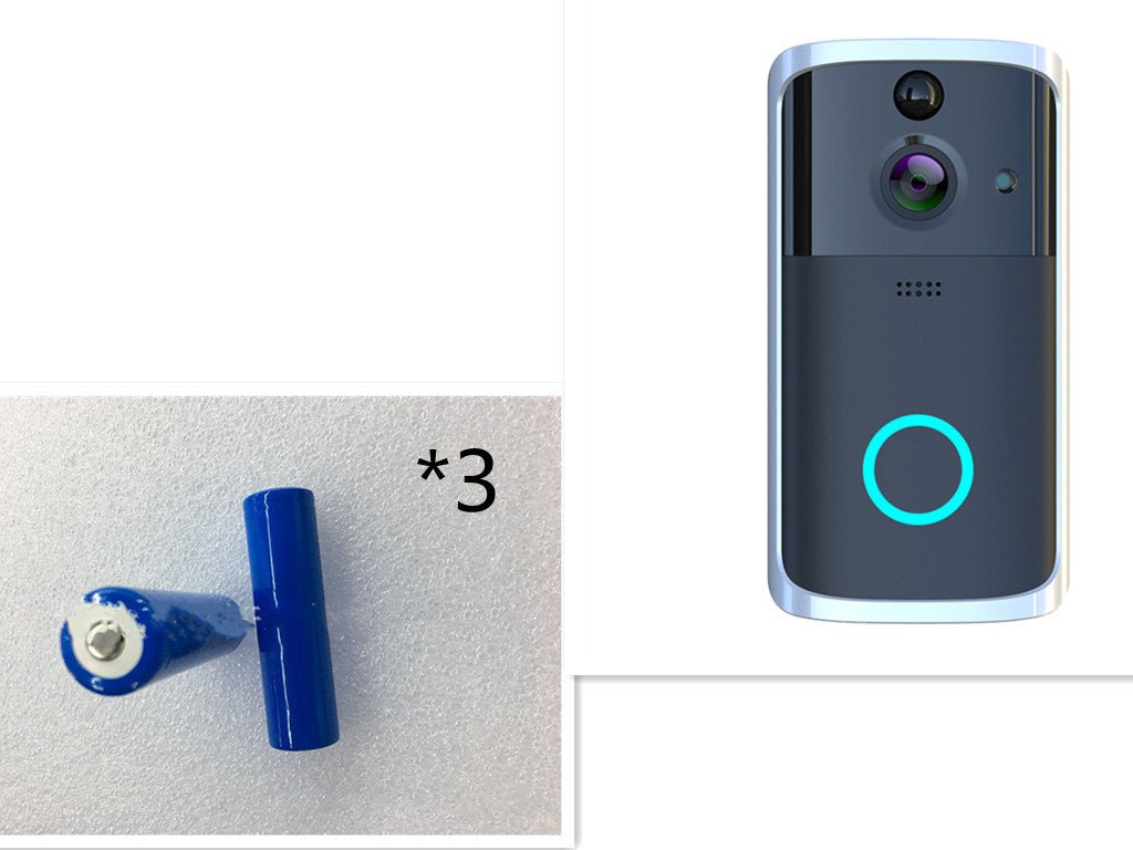 WiFi Video Doorbell Camera - Regalo ShopCameraCJCJJSAQMD00007-BlackBlackWiFi Video Doorbell Camera