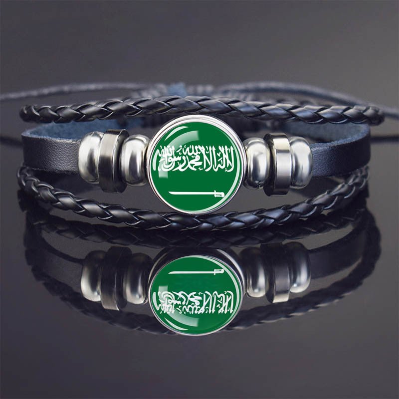 World Flag Bracelet Woven Twisted - Regalo ShopBraceletCJCJSL231806113MNSaudi Arabiaca5b8989ca8ae28b2dd561fc8ff25239