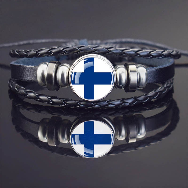 World Flag Bracelet Woven Twisted - Regalo ShopBraceletCJCJSL231806145SHFinlandf8f1fe68995eda5056a5b5acc18b4789
