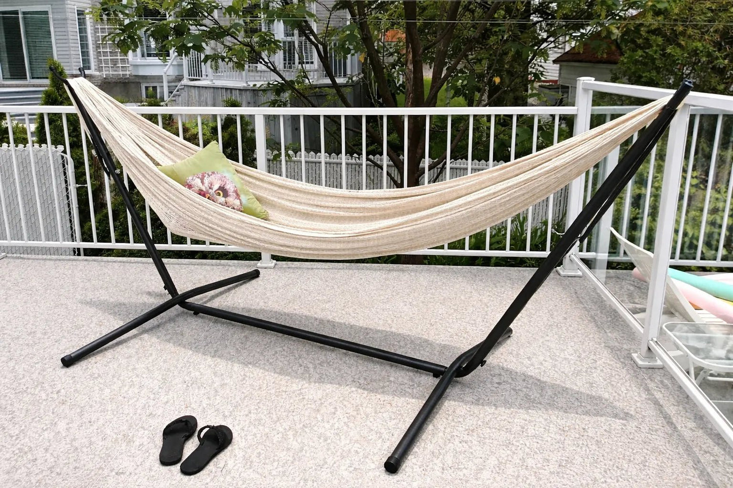 XL Thick Cord Mayan Hammock with Universal Stand - Regalo ShopHammocks with StandsHammock Universe Canada24-MHXLTC-H+75121738447505238hot-colorsXL Thick Cord Mayan Hammock with Universal Stand